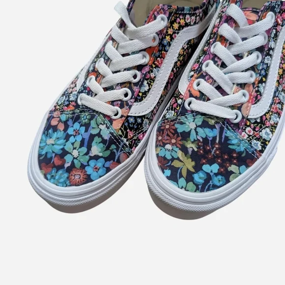 NWOT New VANS x Liberty London Fabrics Old Skool Tapered Sneakers shoes skate - Picture 4 of 8